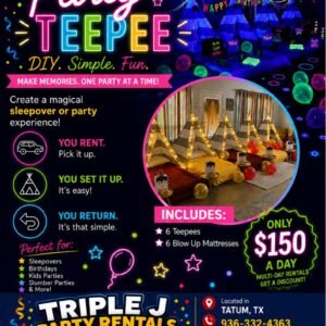 Party Teepee Set